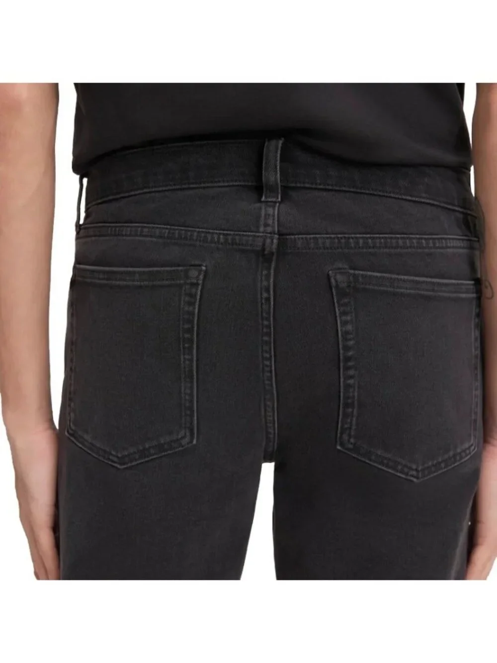 Everlane Men's Uniform The Slim 4 Way Stretch Organic Jean Washed Black 31 X 30